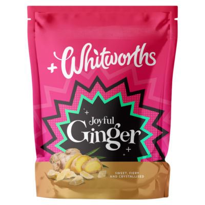 Whitworths Joyful Ginger Crystallised Stem Ginger 175g