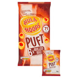 Hula Hoops beef flavour crisps 6 pack, UK version