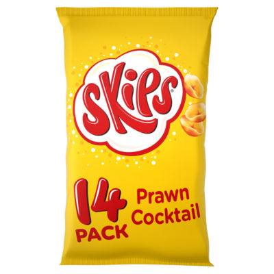 Skips Prawn Cocktail Crisps 14 Pack (British brand)