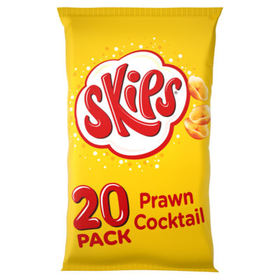 Skips Prawn Cocktail crisps 20 pack (British brand)
