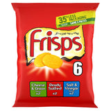 Frisps variety multipack wheat snack crisps 6 pack - British product