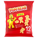 Pom Bear Original Crisps 12 Pack, imported from the UK