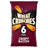 Wheat Crunchies bacon flavour crisps 6 pack (British brand)