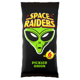 Space Raiders pickled onion crisps 6 pack (British brand)
