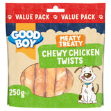 Good Boy chewy chicken and rawhide dog dental treats 250g, UK version