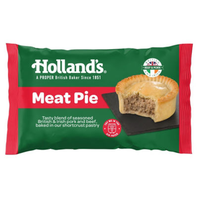 Holland's Meat Pie savoury baked individual pie, UK version