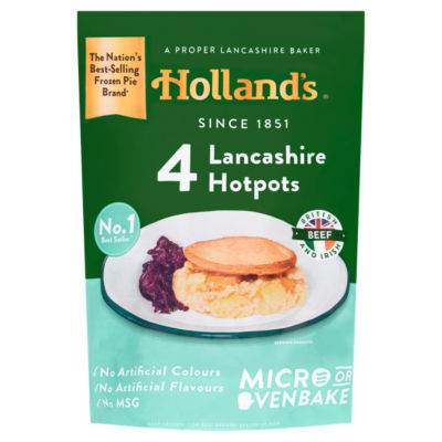 Holland's 4 Pack Lancashire Hotpot box, UK version