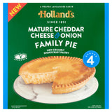 Holland's Mature Cheddar Cheese and Onion pie imported from the UK