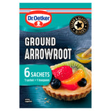 Dr. Oetker Ground Arrowroot sachets 6x8g - British product