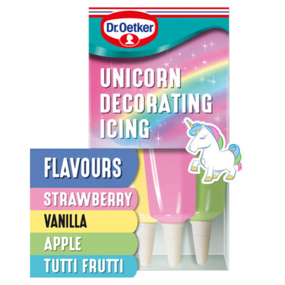 Dr. Oetker Rainbow Writing Icing 6 x 19g - British product