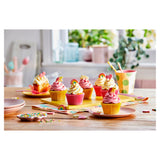 Dr. Oetker chocolate flavour unicorns and rainbows cake decorations 18g - British product