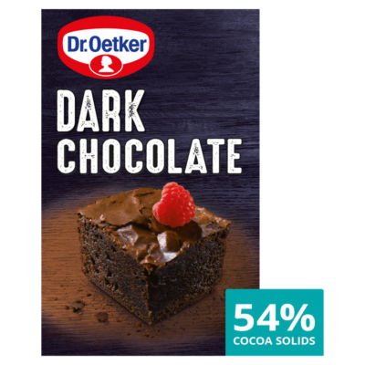 Dr Oetker dark chocolate bar 100g - British product