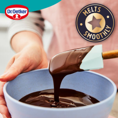 Dr Oetker dark chocolate bar 100g - British product