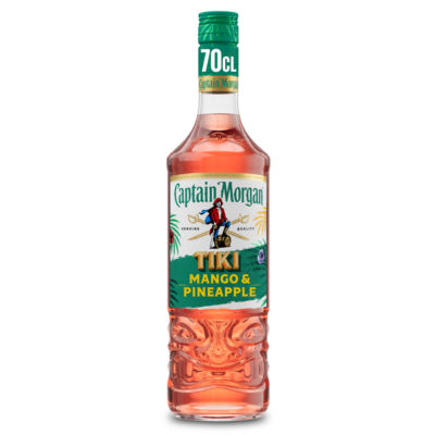 Captain Morgan Tiki Mango and Pineapple Spirit 70cl - British product