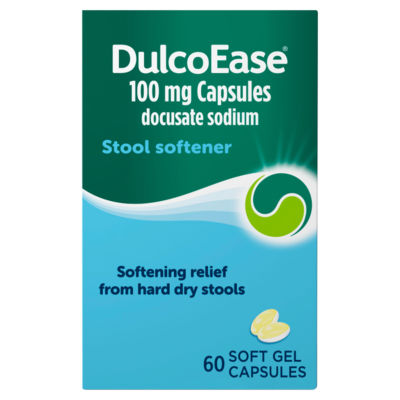 Dulcoease laxative capsules 60 capsules - British product
