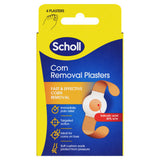 Scholl corn removal plasters 4 units, imported from the UK