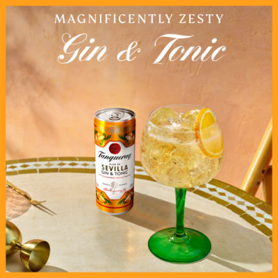 Tanqueray Flor De Sevilla Gin & Tonic 250ml (British brand)