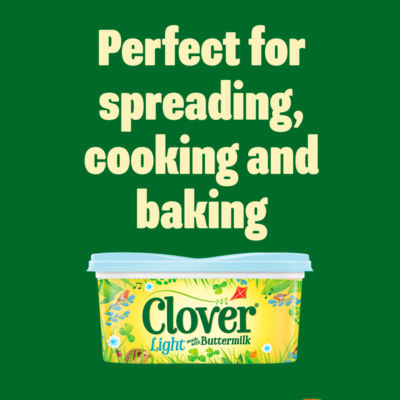 Clover Light Spread Buttermilk 500g - British product