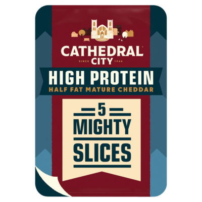 Cathedral City cheddar cheese slices 150g - British product