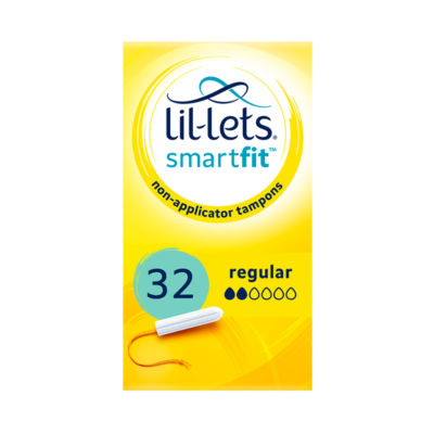 Lil-Lets Smartfit Non-Applicator Tampons Regular 32 Pack, UK version