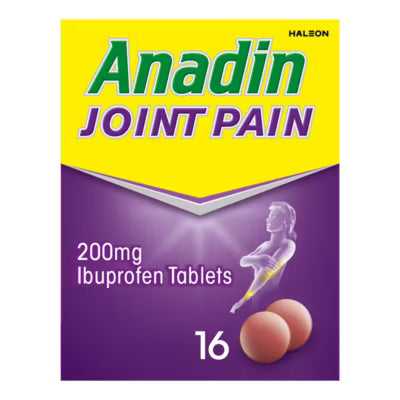 Anadin Ibuprofen Tablets 16s - British product