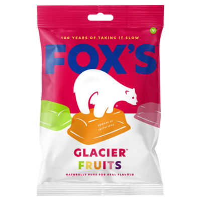 Fox's Glacier Fruits fruit assortment hard sweets 200g - British product