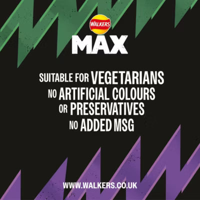 Walkers Max Pepperoni Feast sharing crisps 140g (British brand)