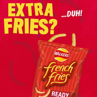 Walkers French Fries variety multipack crisps 12 x 18g (British brand)