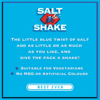 Walkers Salt & Shake crisps 6x24g (British brand)