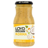 Loyd Grossman Indian Korma Curry Cooking Sauce 350g, UK version