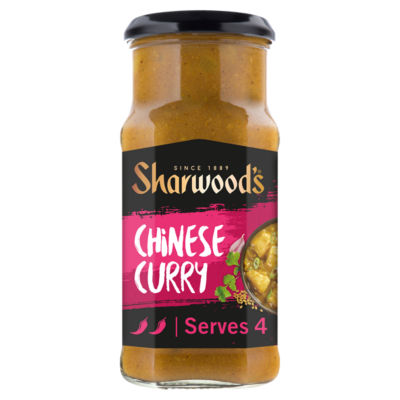 Sharwood's Chinese curry cooking sauce 425g (British brand)