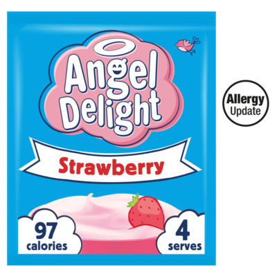 Angel Delight strawberry flavour dessert mix 59g - British product