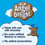 Angel Delight Chocolate Flavour dessert mix 59g - British product