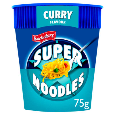 Batchelors Curry Flavour Super Noodles Instant Noodle Pot 75g