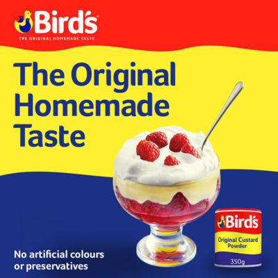 Bird's original custard powder 350g - British product