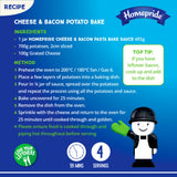 Homepride Cheese & Bacon Pasta Bake Sauce 485g, UK version