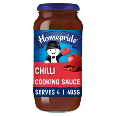 Homepride chilli cooking sauce 485g, UK version