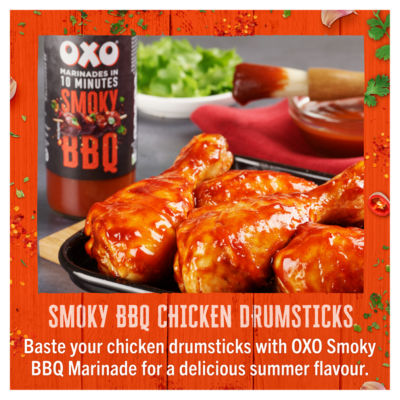 Oxo Smoky BBQ Marinade Sauce 285g, imported from the UK