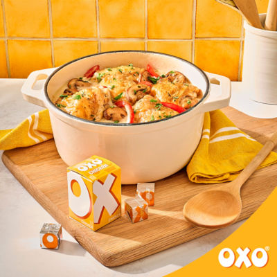Oxo Reduced Salt Chicken Stock Cubes 142g, imported from the UK