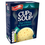 Batchelors Thai chicken and lemongrass instant soup sachets 88g - British product
