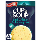 Batchelors Thai chicken and lemongrass instant soup sachets 88g - British product
