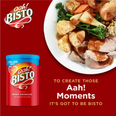 Granulés de sauce Bisto à teneur réduite en sel 190g