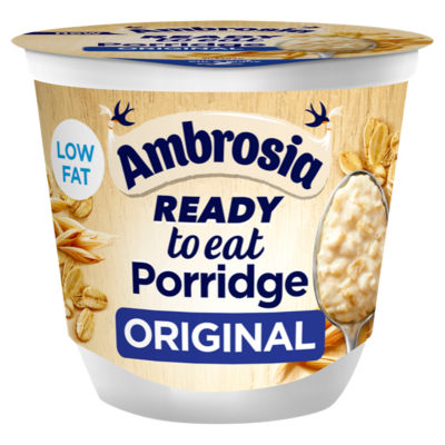 Ambrosia Ready to Eat Porridge Original Porridge Pot 210g