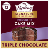 Mr Kipling triple chocolate cake mix 416g, imported from the UK
