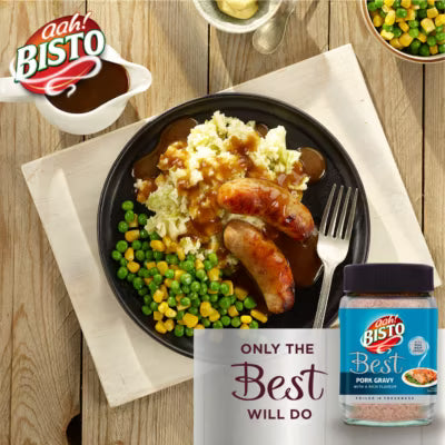 Bisto Best Pork Gravy Granules 230g - British product
