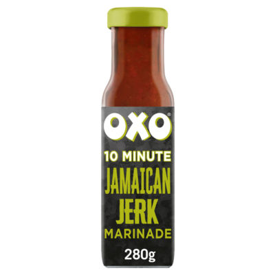 Oxo Jamaican Jerk Marinade Sauce 280g, imported from the UK