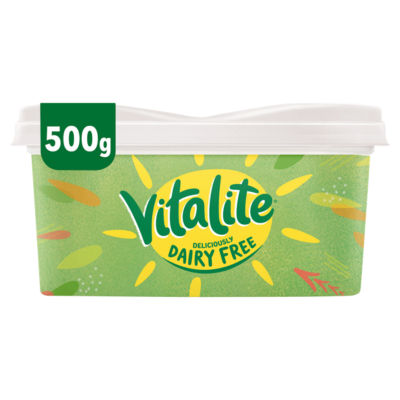 Vitalite dairy free spread 500g (British brand)