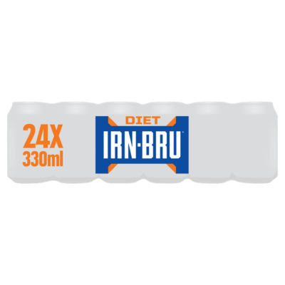 IRN-BRU Diet Soft Drink Multipack 24x330ml, UK version