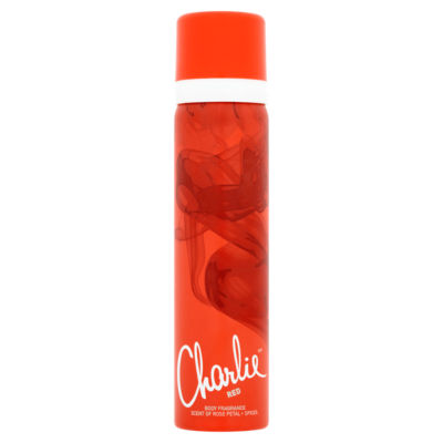 Charlie Red Body Spray Rose Petal Spice 75ml