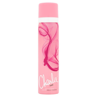 Charlie Pink Body Spray Vanilla Tangerine 75ml - British product